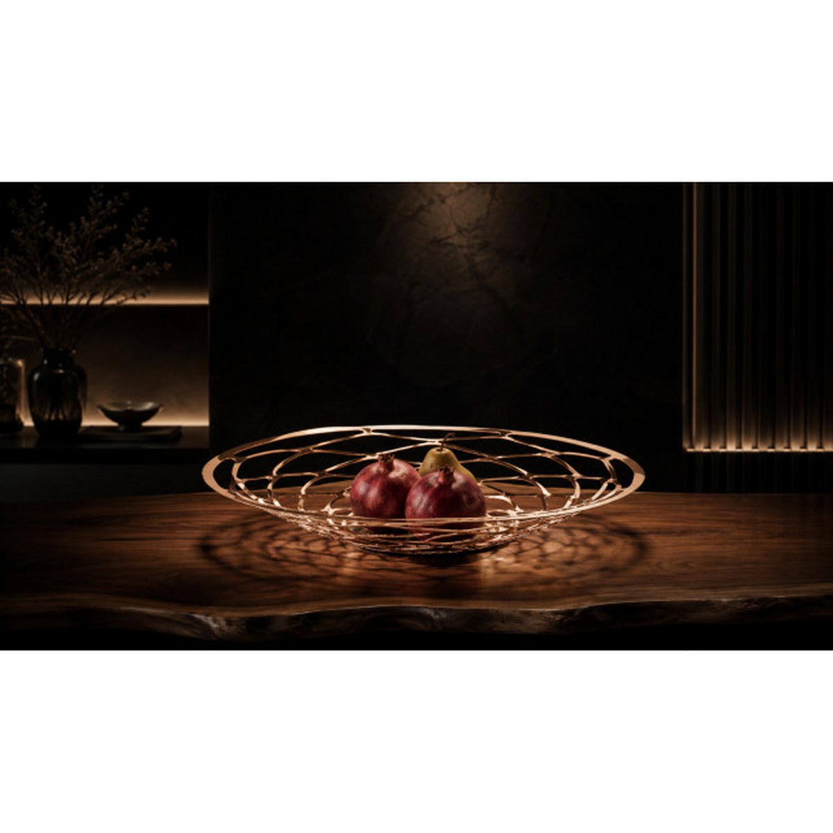 Philippi Aria Rose Gold Fruit & Display Bowl 39cm – image 6
