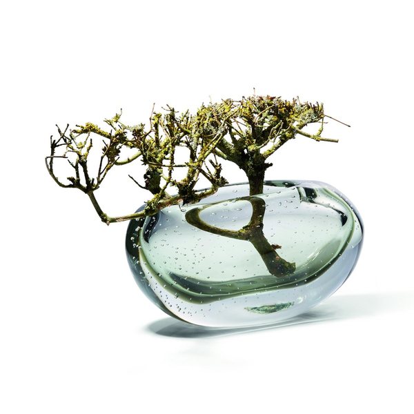 Philippi Amara Mouth-Blown Glass Vase – Lateral