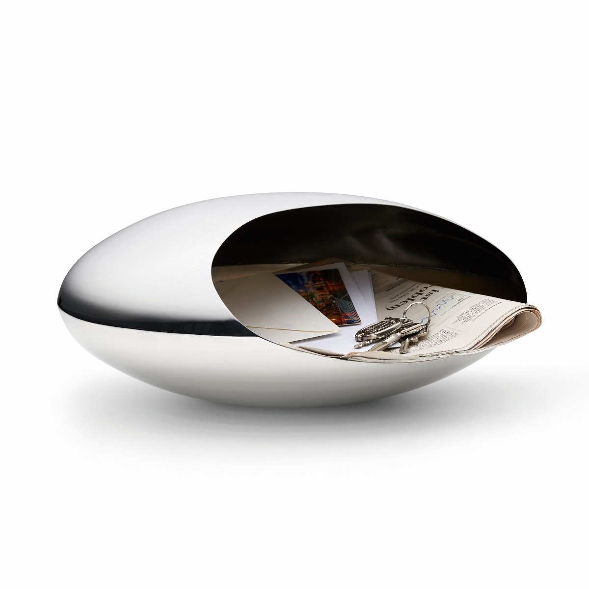 Philippi Cocoon Mirror-Polished Steel Bowl – Small, 16cm – image 3