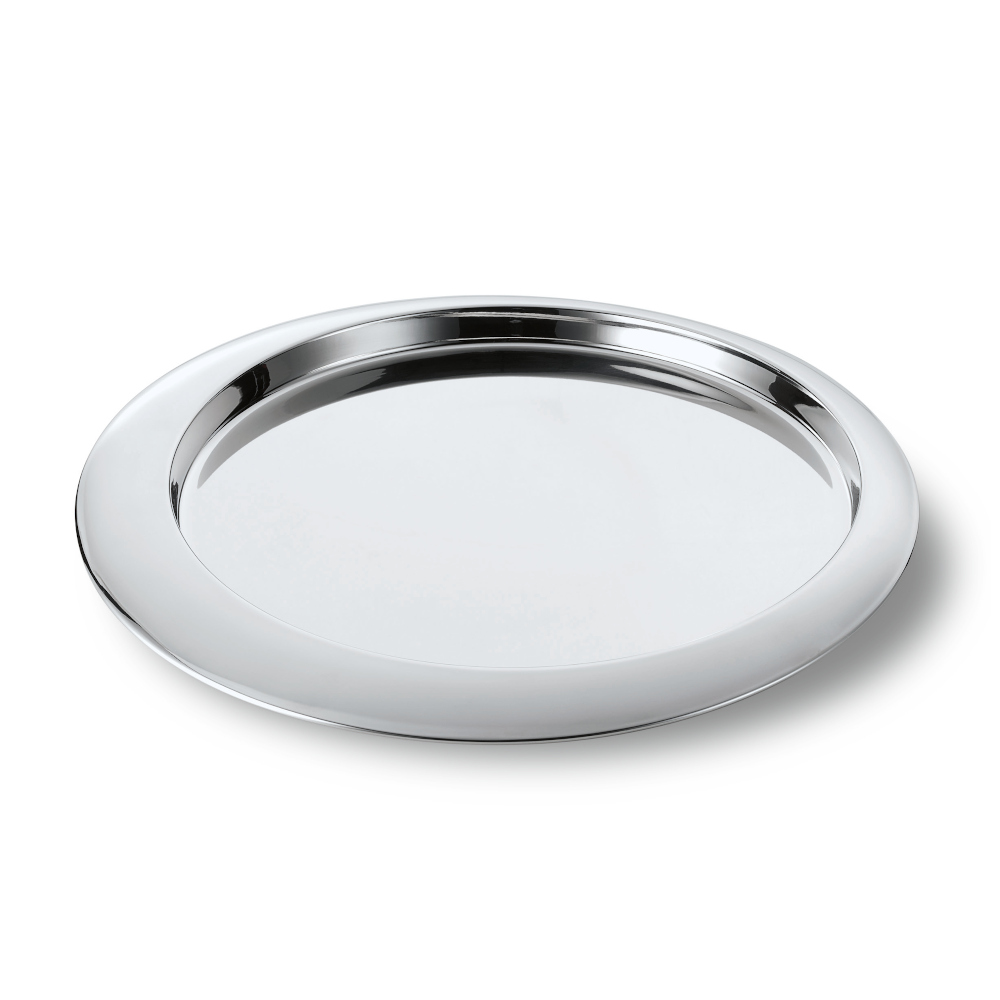 Philippi Luna Round Mirror-Polished Serving Tray – image 2