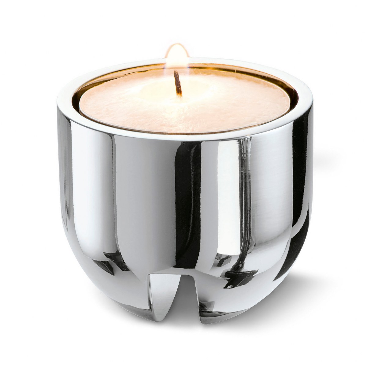 Philippi Arena Illuminated Glass Bowl with Tealight Holders – image 4