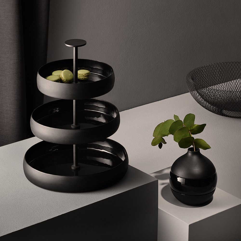 Philippi Negretto Three-Tier Cake Stand – Black – image 2