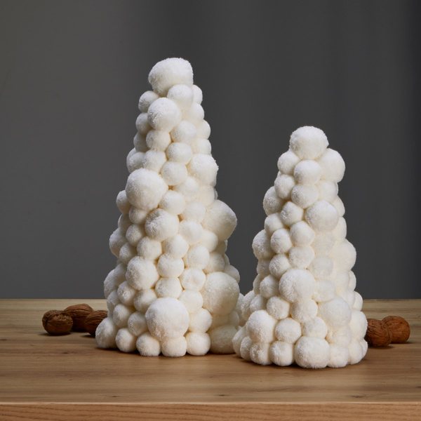 Philippi Snowball Fabric Christmas Tree – Small