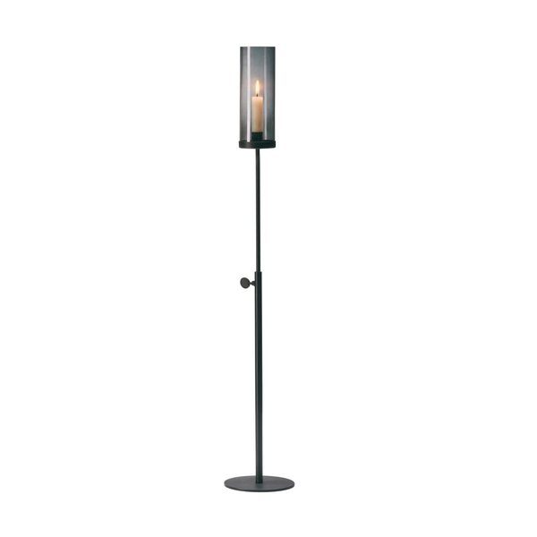 Philippi Tom Adjustable Floor Candle Holder 68–100cm – Black