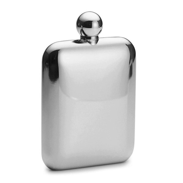 Philippi Churchill Large Mirror-Polished Hip Flask 170ml