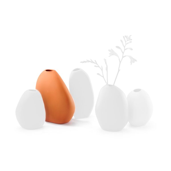Philippi Bud Stoneware Vase 14cm – Apricot