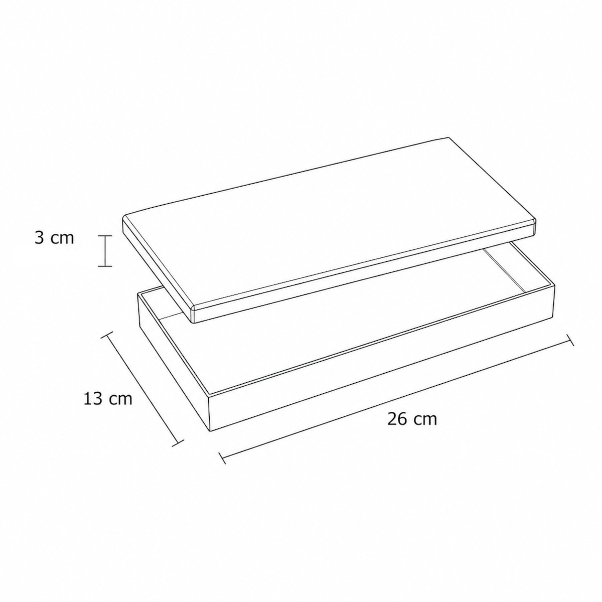 Philippi Element Polished Stainless Steel Jewellery Box – Large – image 2