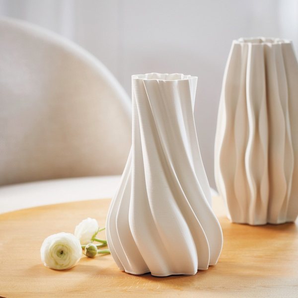 Philippi Frappee 3D-Printed Ceramic Vase