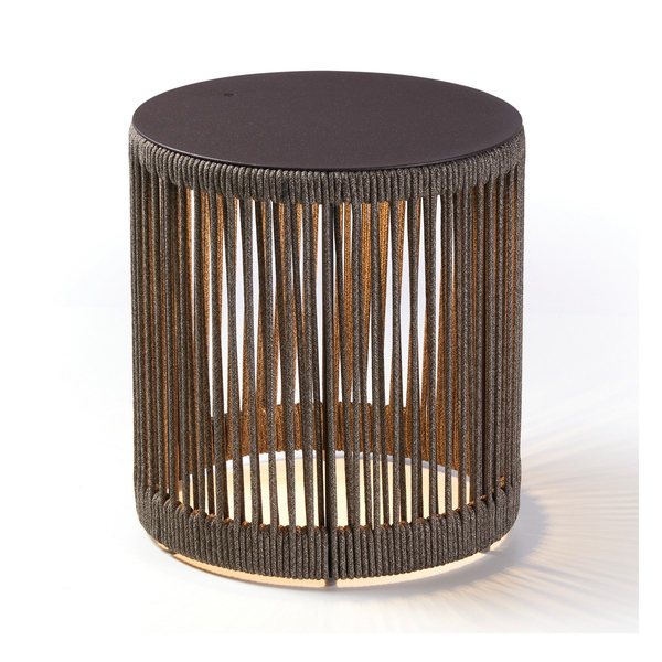 Philippi Lumen Solar LED Stool with Rope Seat