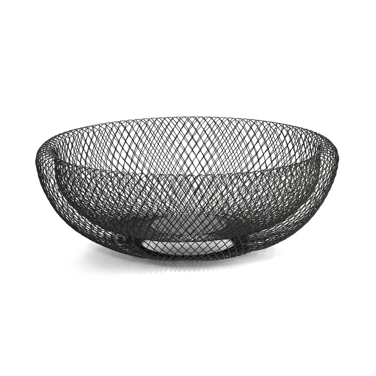 Philippi Mesh Extra-Large Wire Fruit Bowl 40cm – Black – image 2