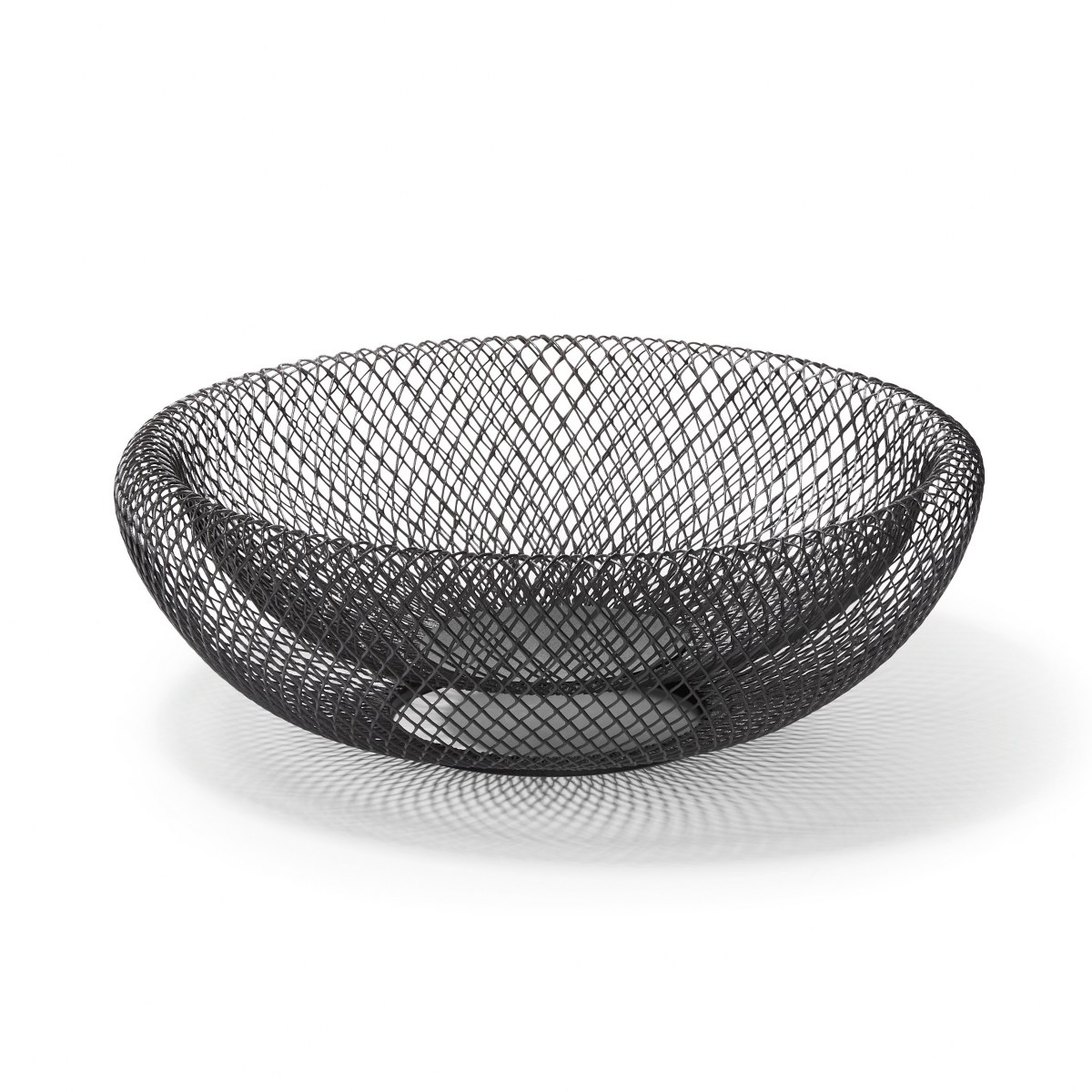 Philippi Mesh Small Wire Fruit Bowl 29cm – Black – image 2