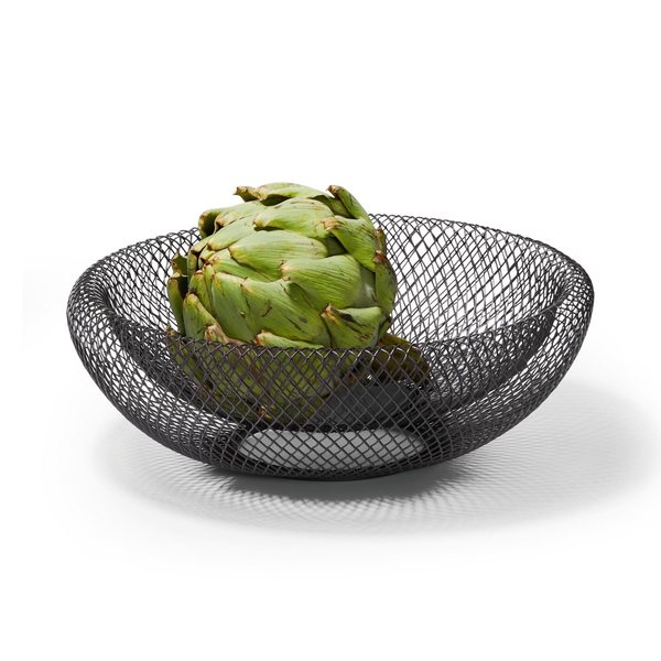 Philippi Mesh Small Wire Fruit Bowl 29cm – Black