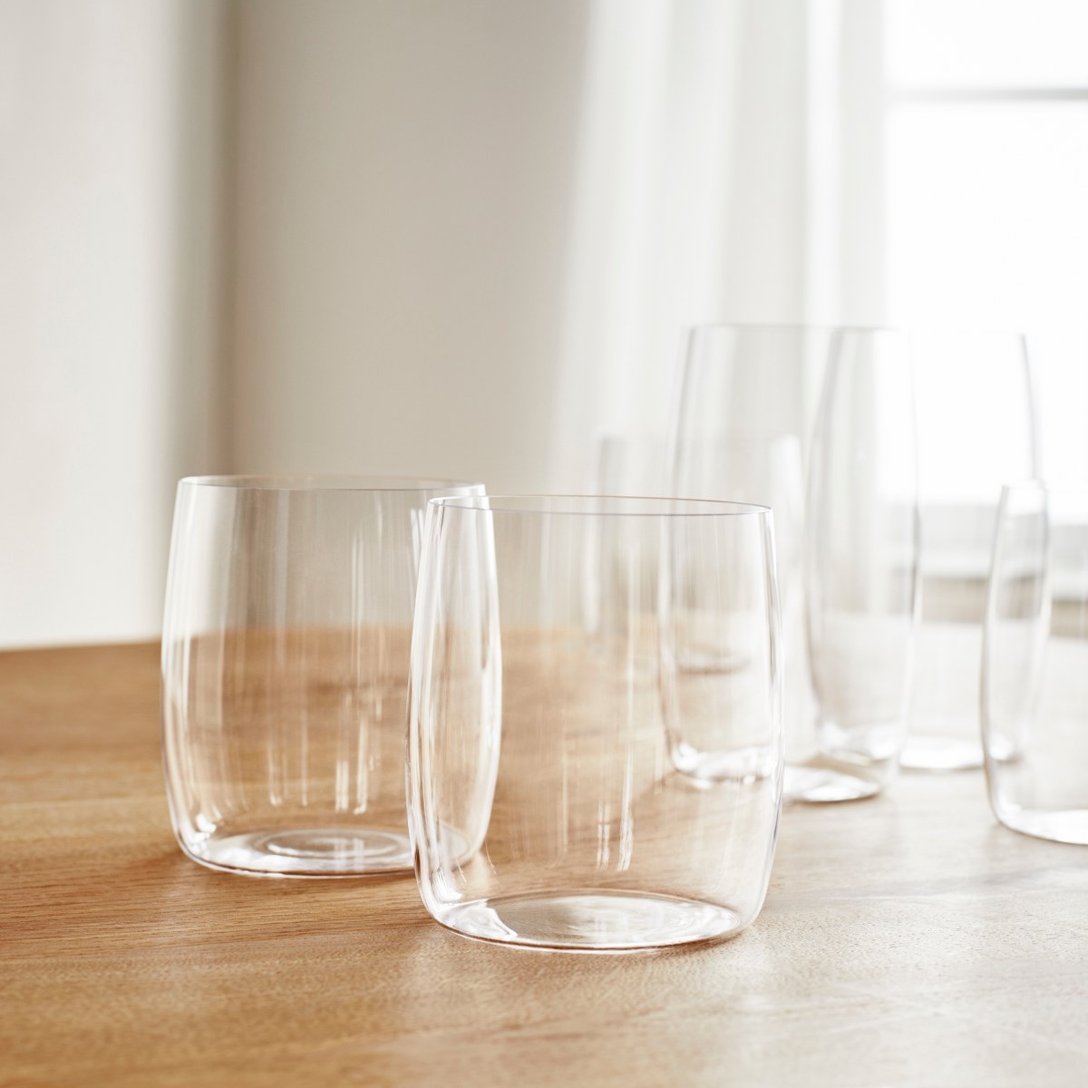 Philippi Nil Ultra-Thin Mouth-Blown Glass Tumblers, Set of 2 – Large – image 2