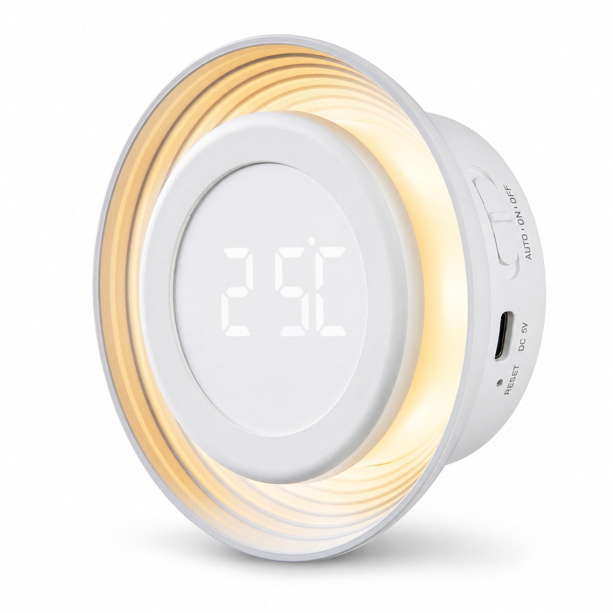 Philippi Moonlight Motion-Sensor Night Light with Clock – image 4
