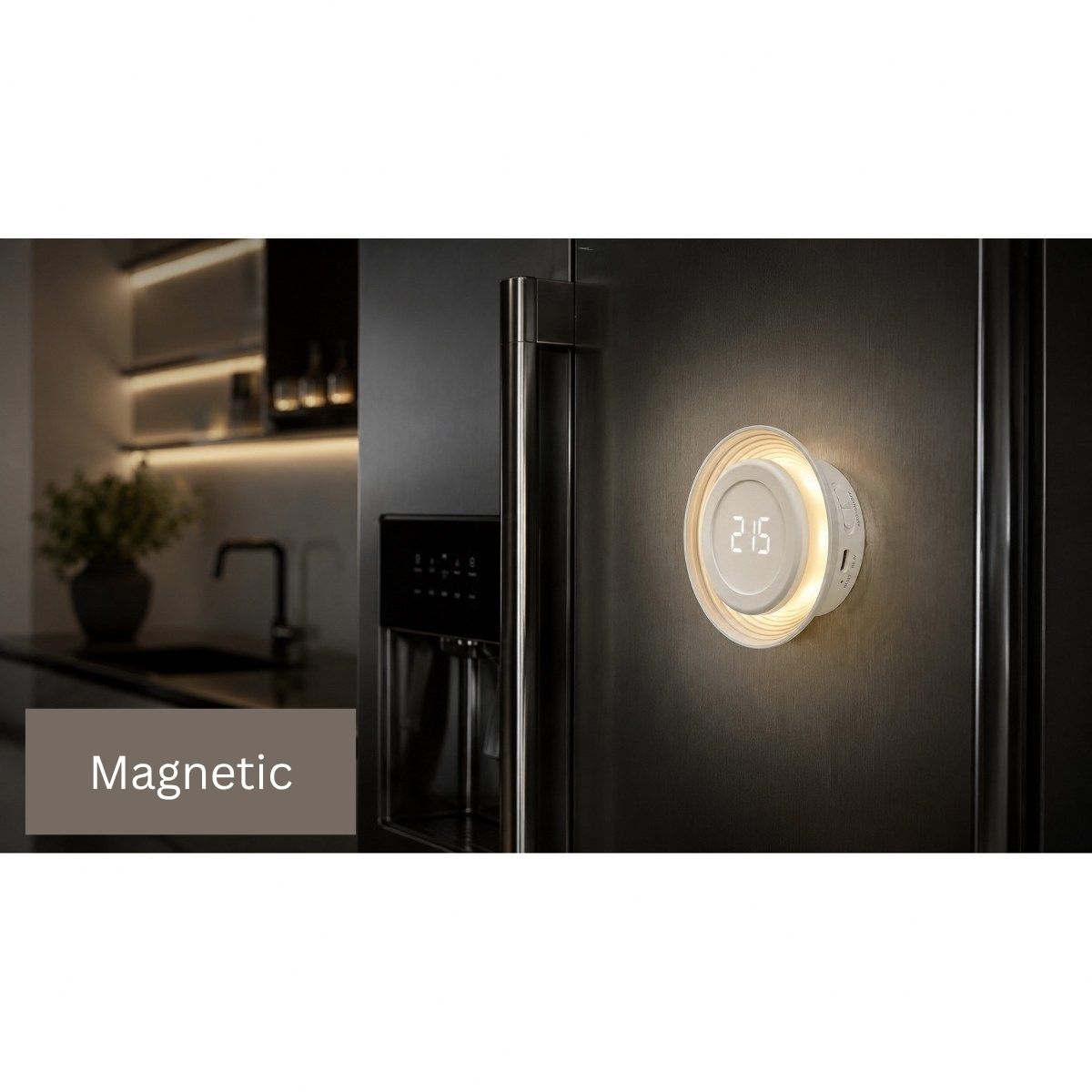 Philippi Moonlight Motion-Sensor Night Light with Clock – image 6