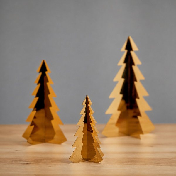Philippi De Oro Gold-Plated Christmas Tree – Small