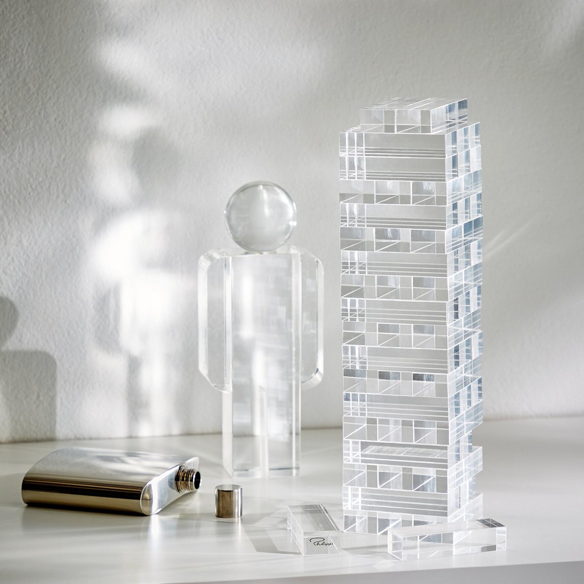 Philippi Yap Crystal-Clear Acrylic Tumbling Tower Game – image 3