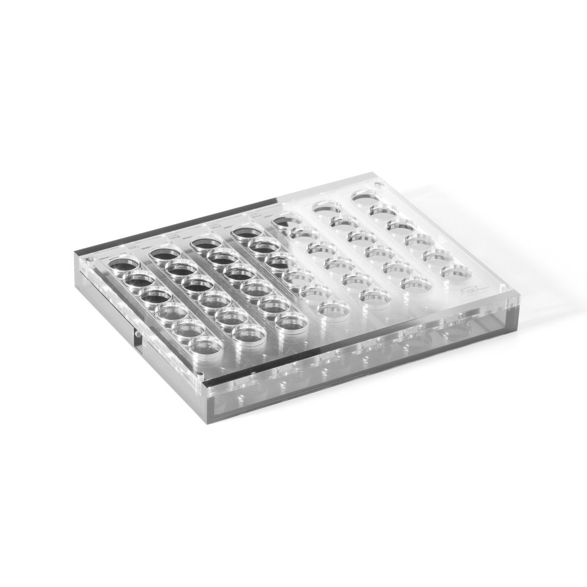Philippi Yap Clear Acrylic Four-in-a-Row Game – image 2