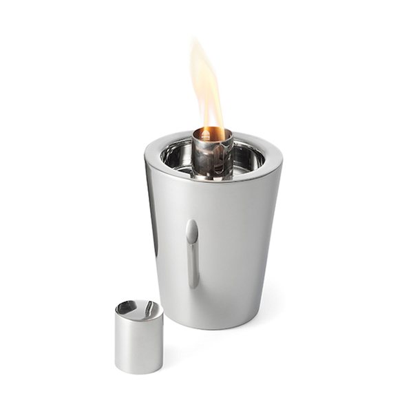 Philippi Tarcia Polished Steel Table Torch