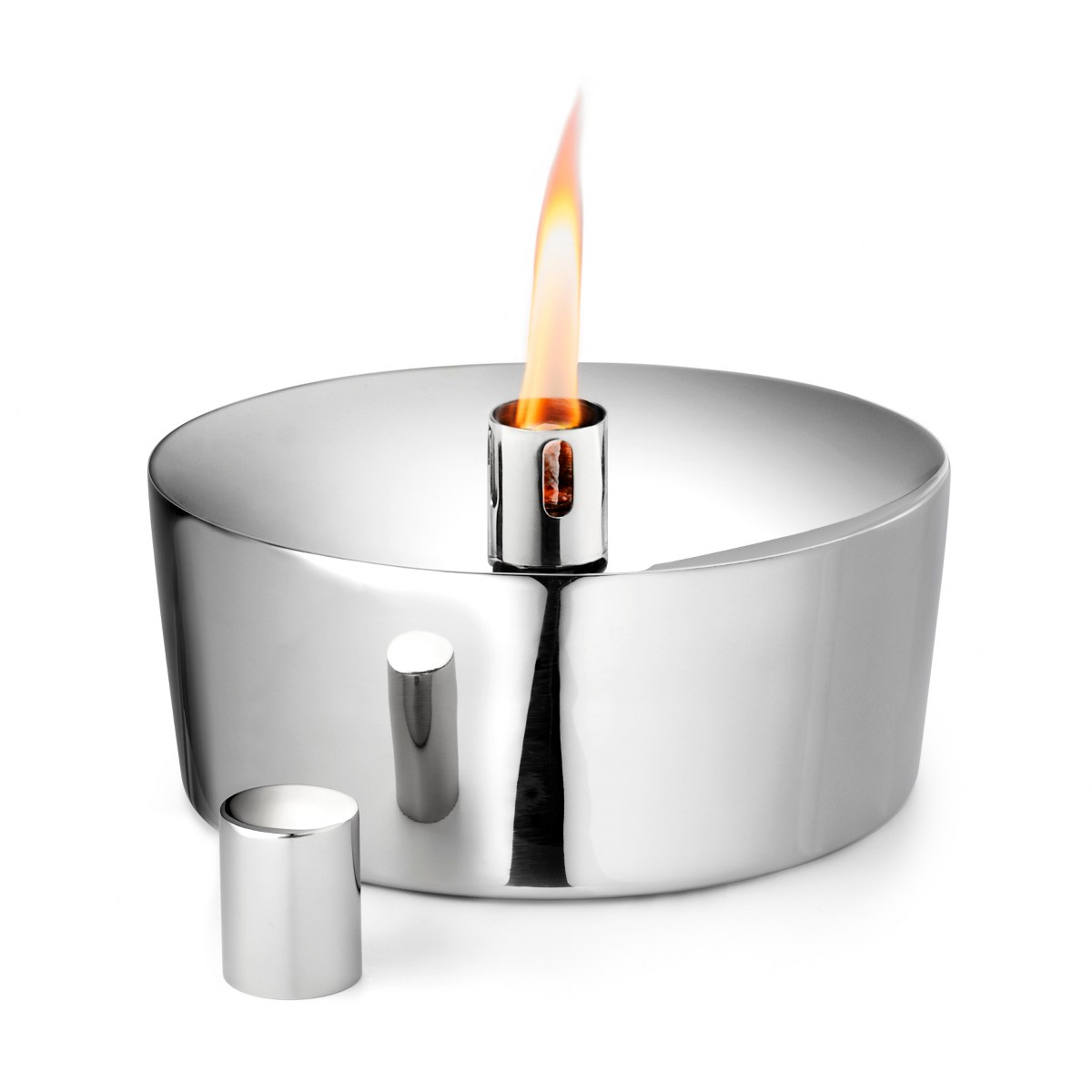 Philippi Lys Polished Steel Table Torch – image 2