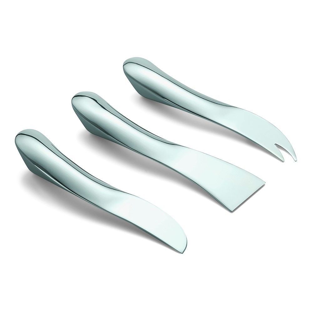 Philippi Wave Cheese Knife Set, 3 Pieces – Stainless Steel – image 3