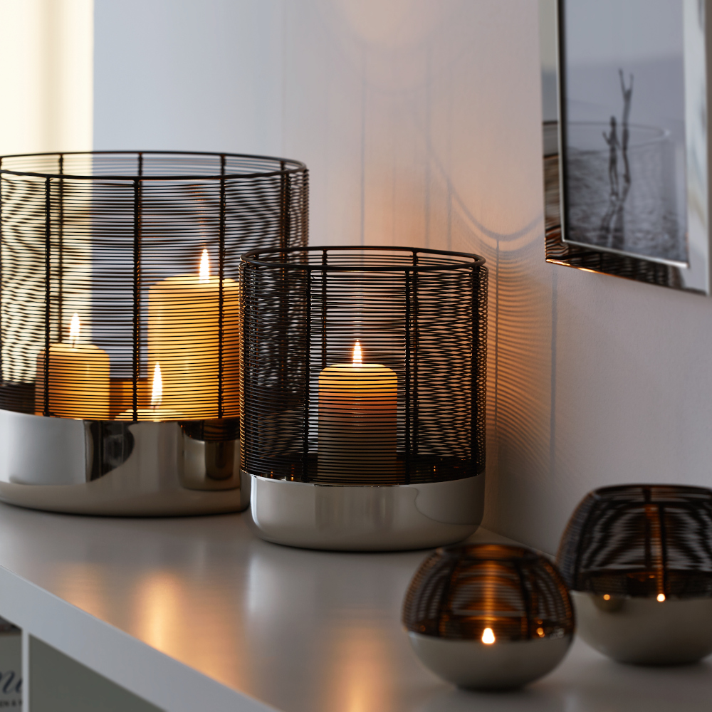 Philippi Luna Wire Globe Votive Lantern – Large – image 2