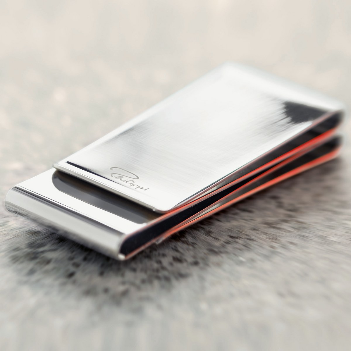 Philippi Threesome 3-in-1 Polished Nickel Money Clip – image 3