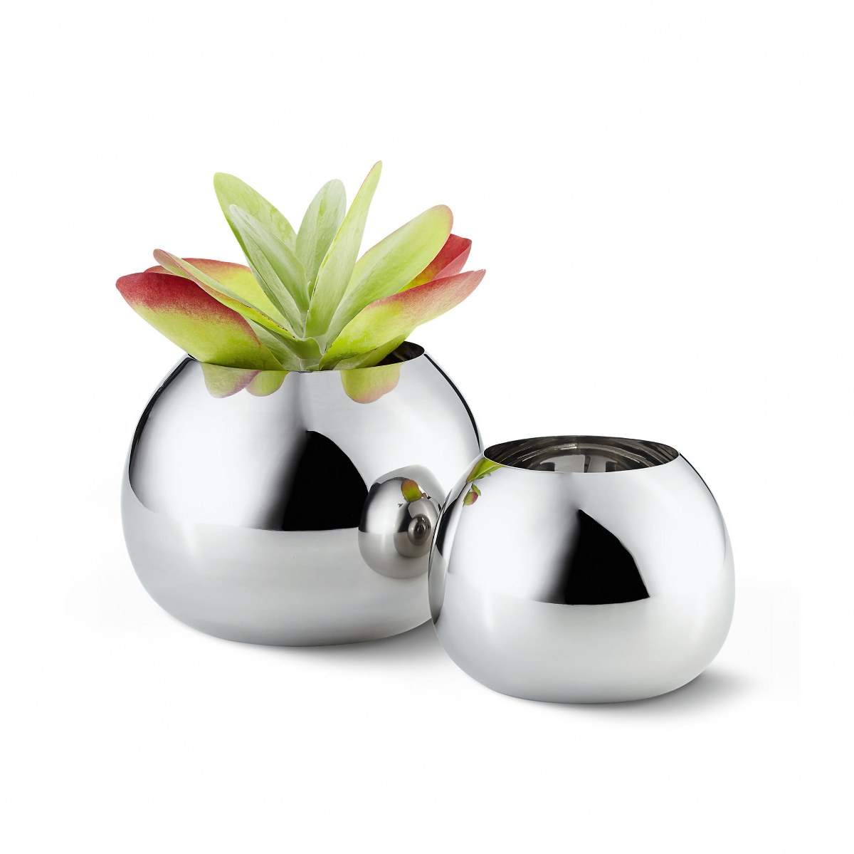 Philippi Bella Mirror-Polished Stainless Steel Vase – Large – image 4