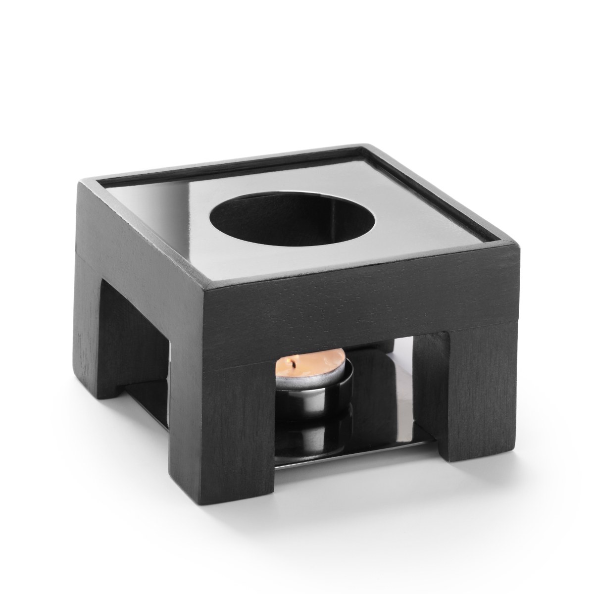 Philippi Yoko Black Chrome Teapot with Warmer – image 3