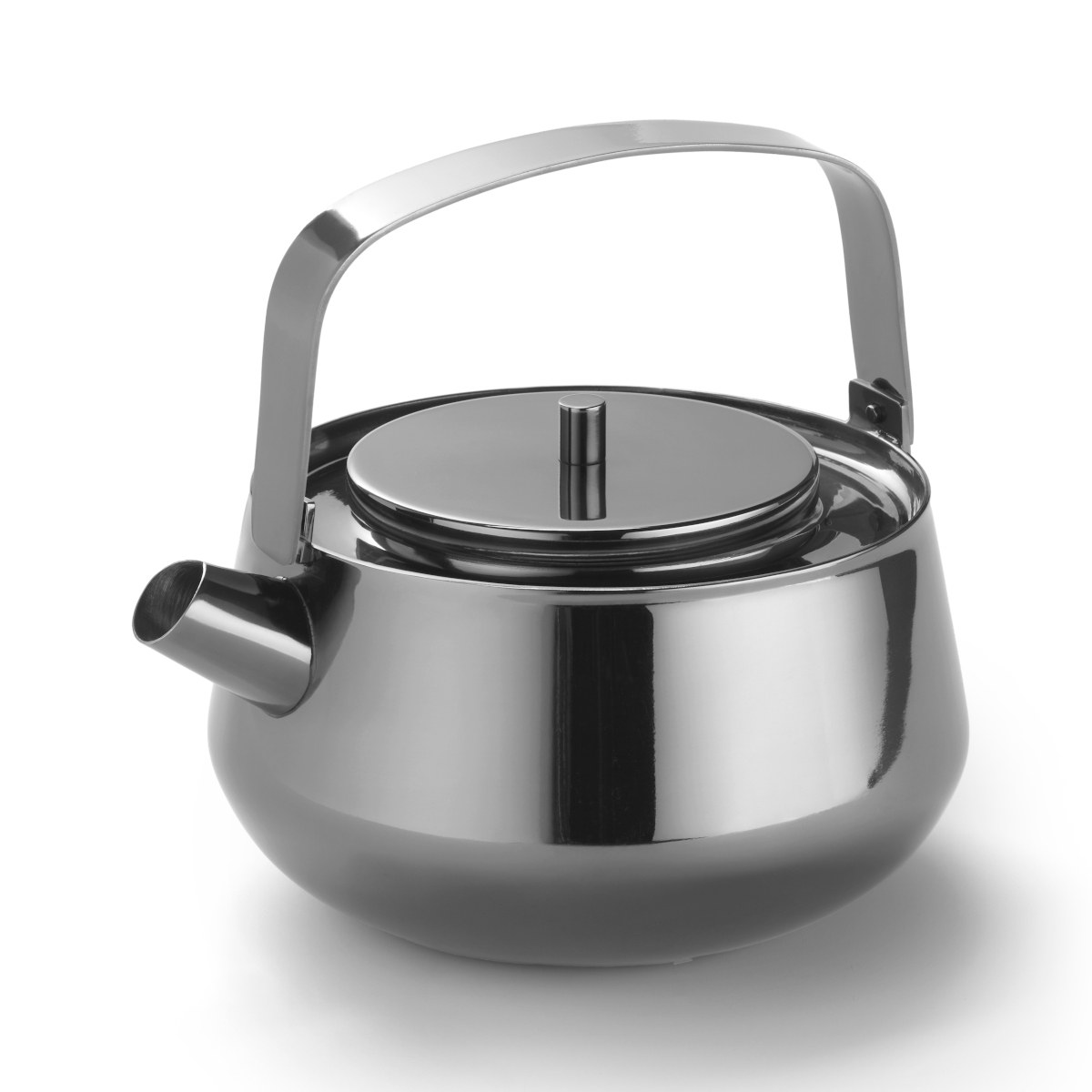 Philippi Yoko Black Chrome Teapot with Warmer – image 2