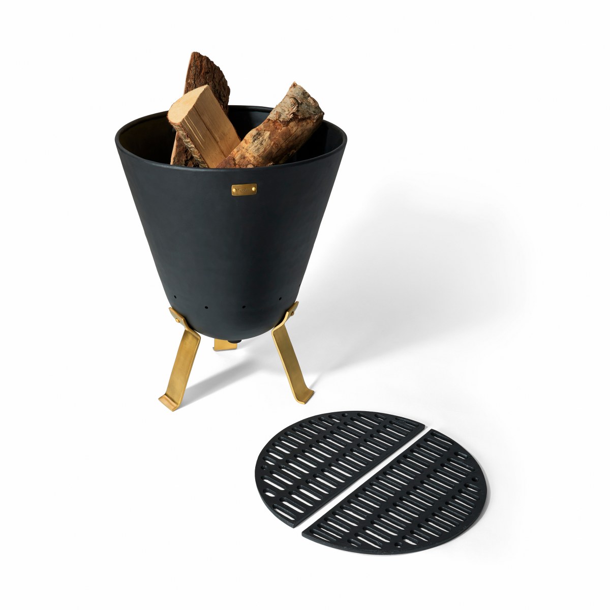 Philippi Bonfire Cast Iron Grill Grate with Hook 38cm – image 2
