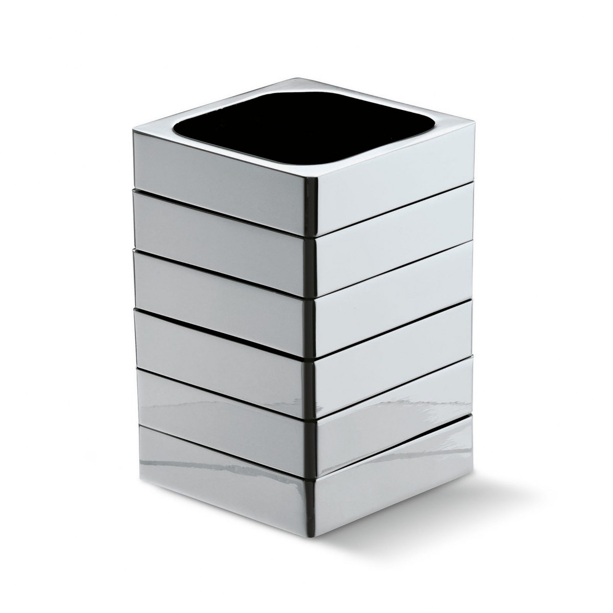Philippi Zick Zack Rotating Pen Holder – Polished Nickel – image 2