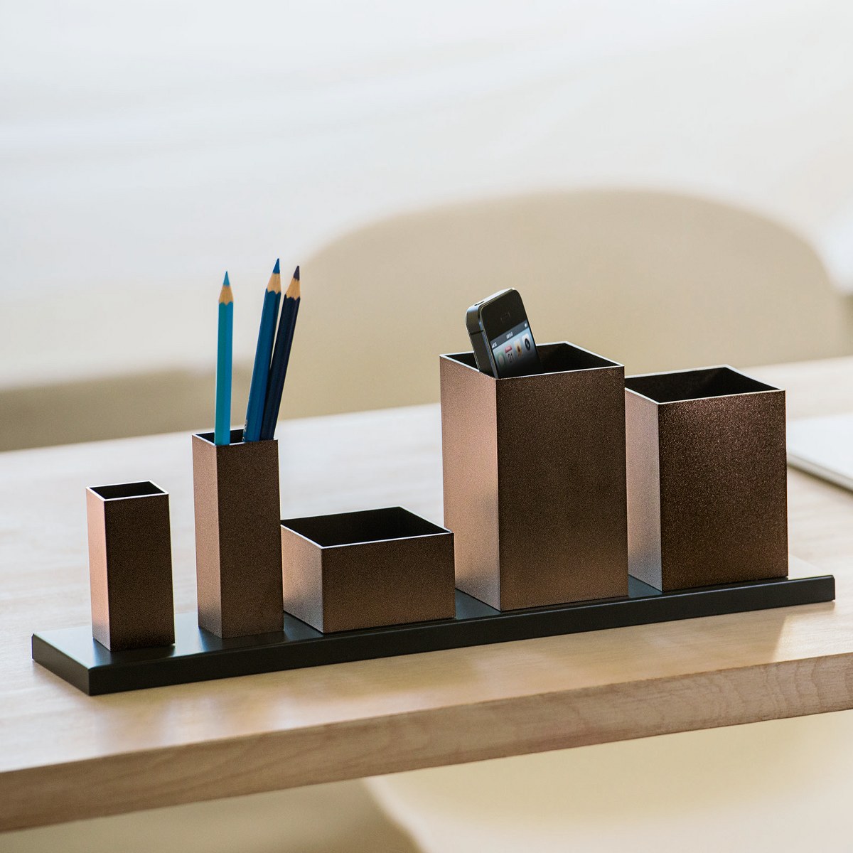 Philippi Theo Magnetic Desk Organiser Set, 6 Pieces – image 3
