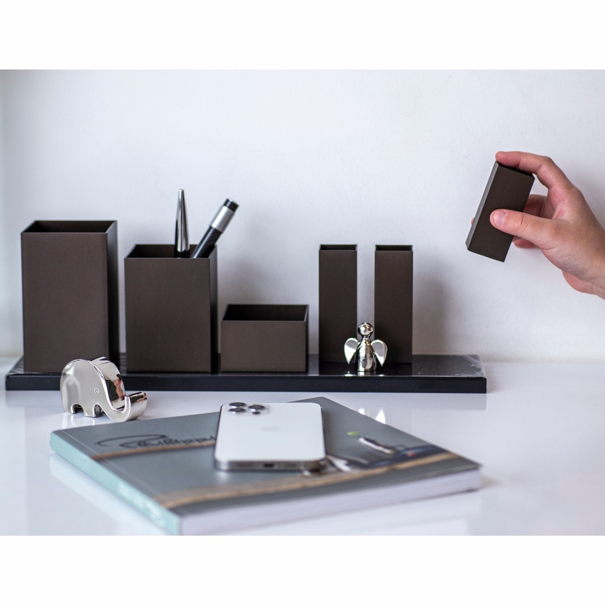 Philippi Theo Magnetic Desk Organiser Set, 6 Pieces – image 2
