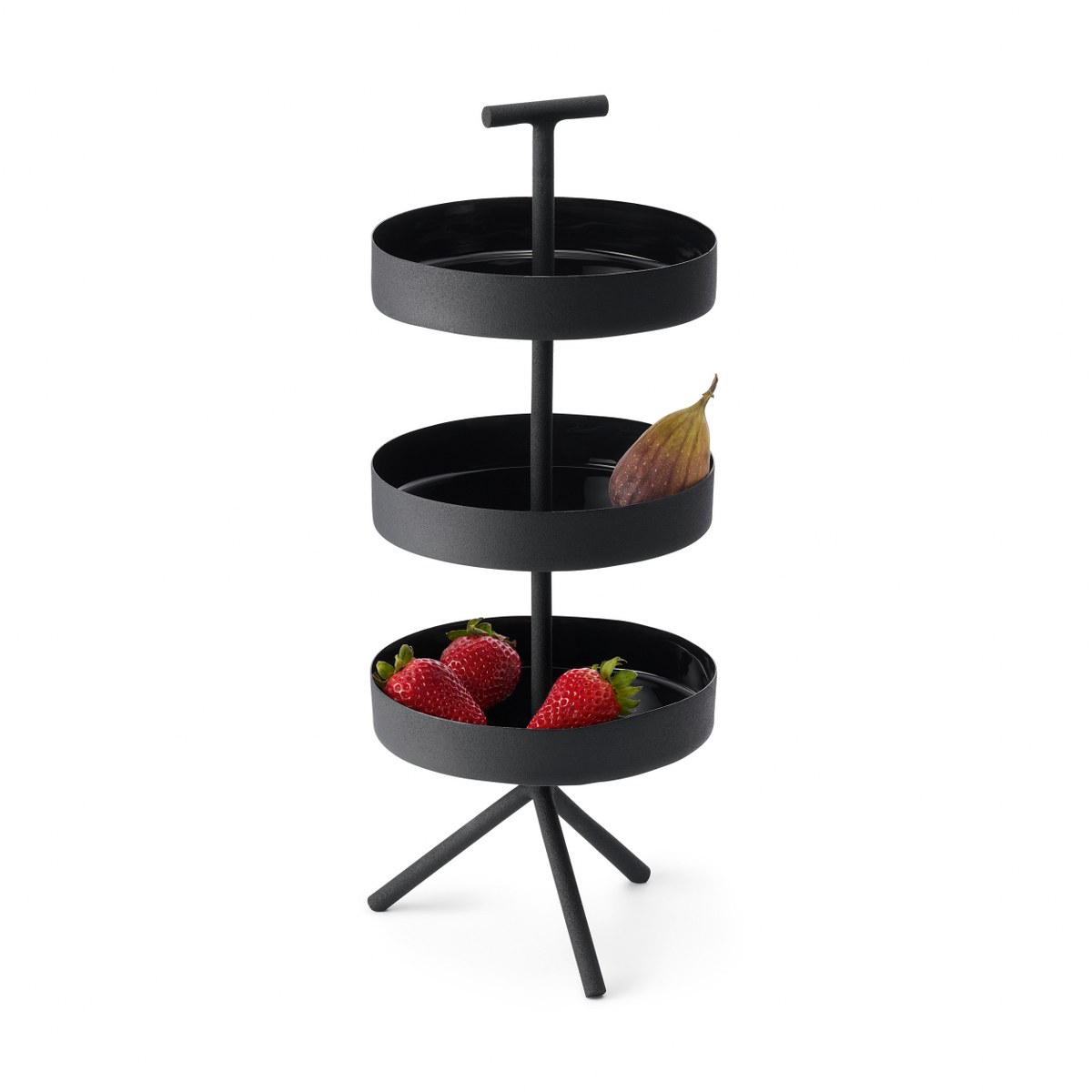 Philippi Felix Mini Two-Tier Cake Stand – Black – image 2