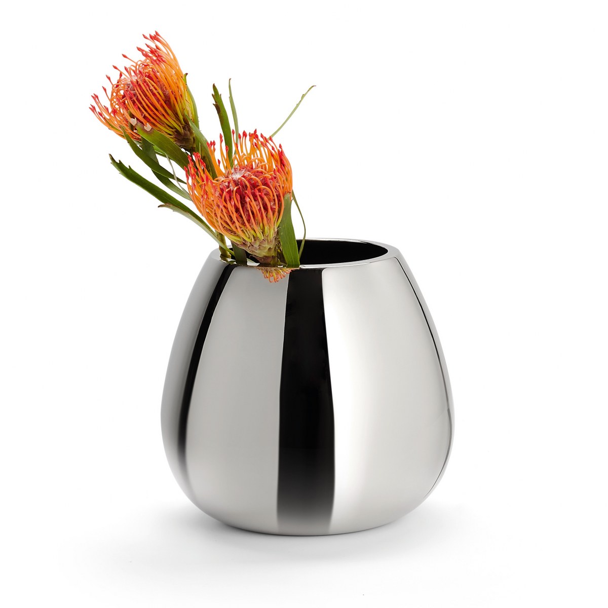 Philippi Anais Mirror-Polished Nickel Vase – Small – image 2