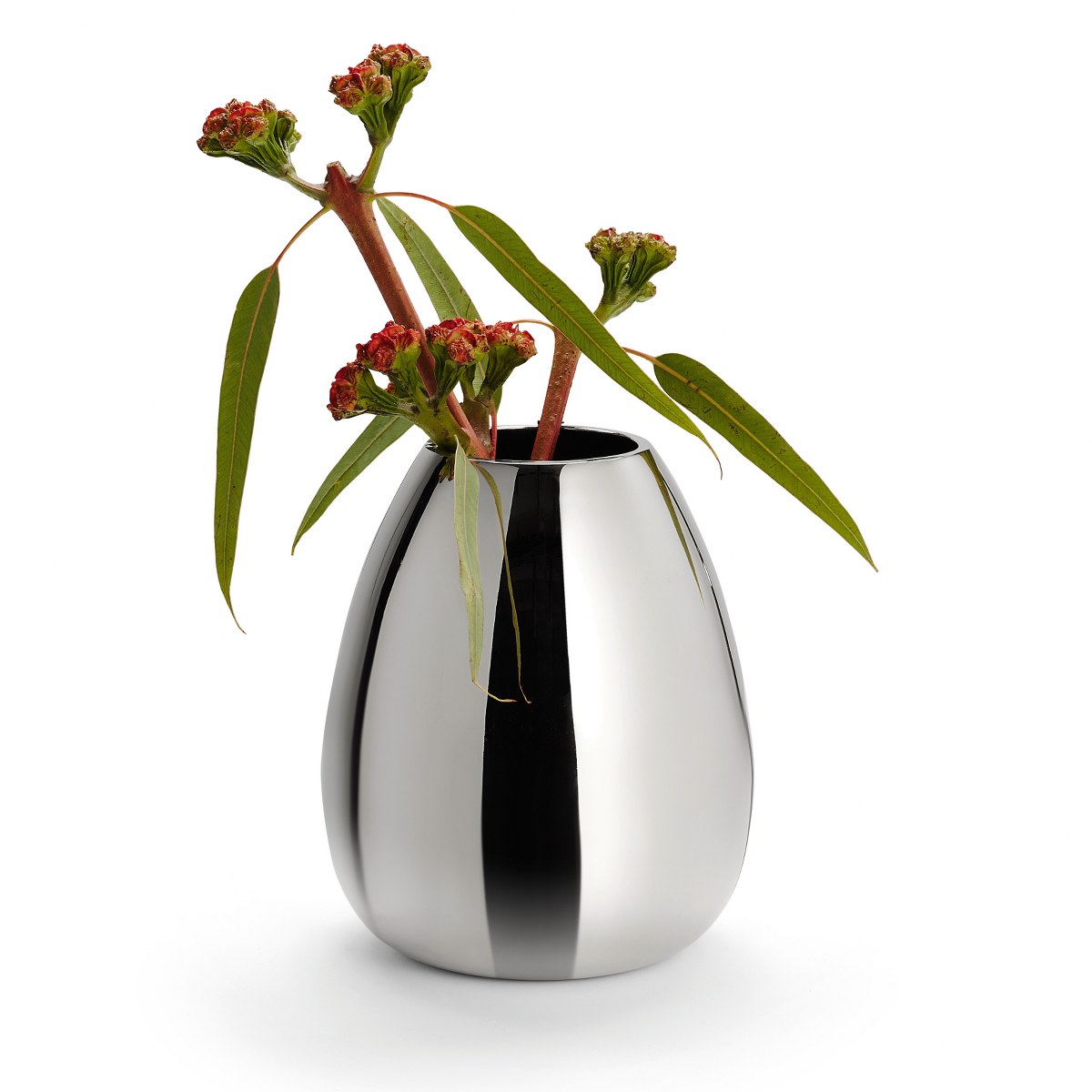 Philippi Anais Mirror-Polished Nickel Vase – Medium – image 2