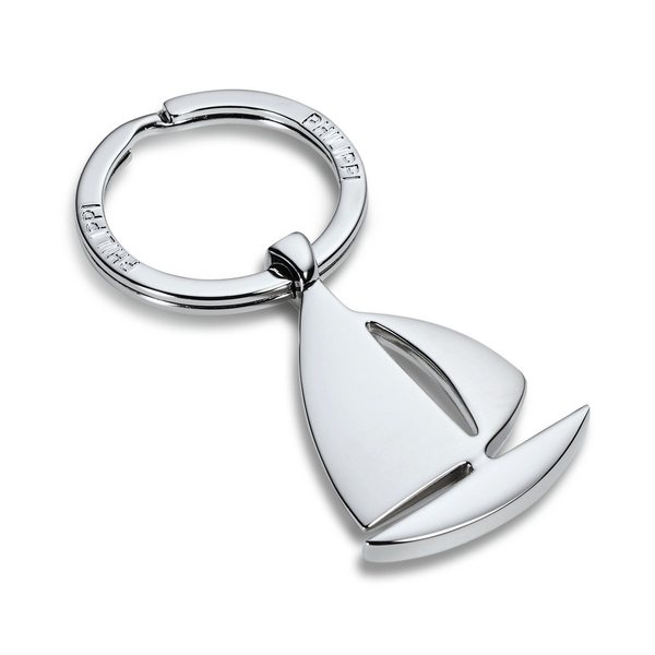 Philippi Vela Sail Keyring – Polished Nickel