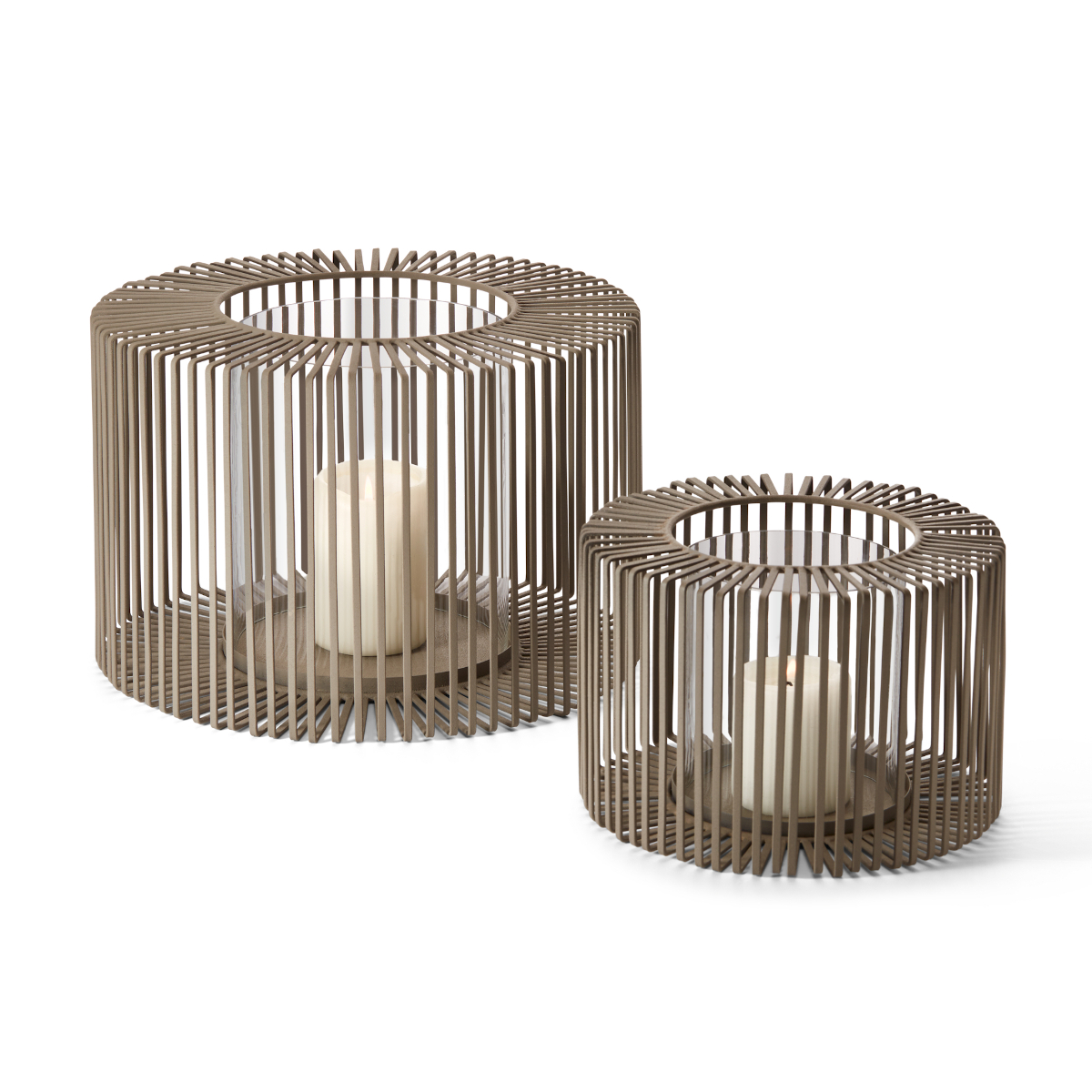 Philippi Oslo Outdoor Steel & Glass Lantern – Large – image 2