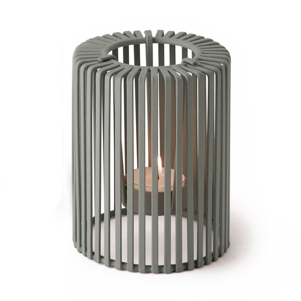 Philippi Oslo Small Outdoor Steel & Glass Tealight Holder