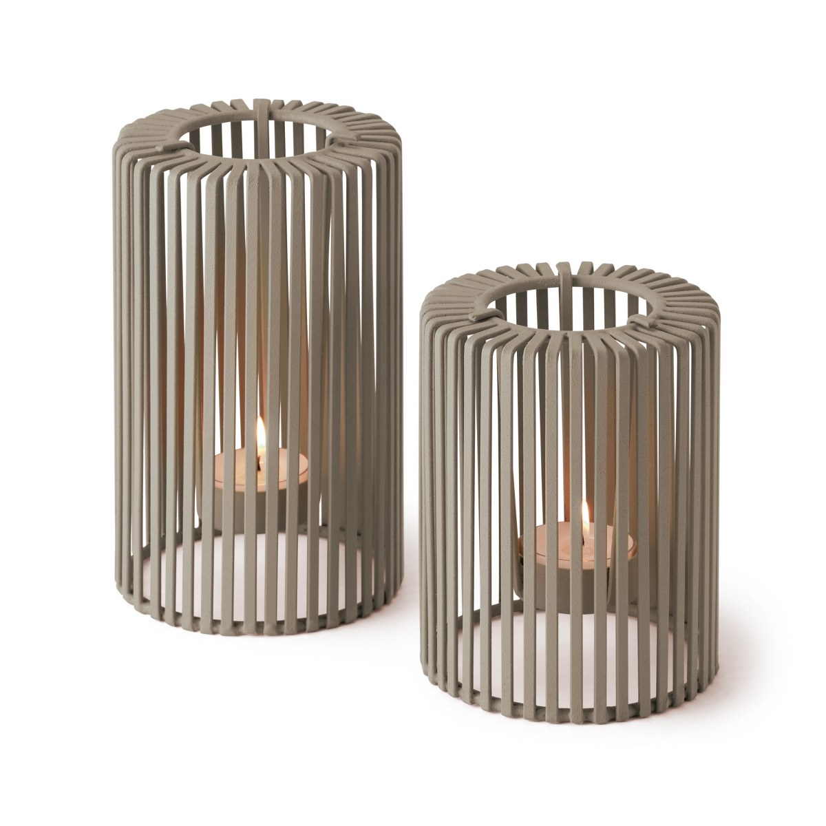Philippi Oslo Small Outdoor Steel & Glass Tealight Holder – image 2