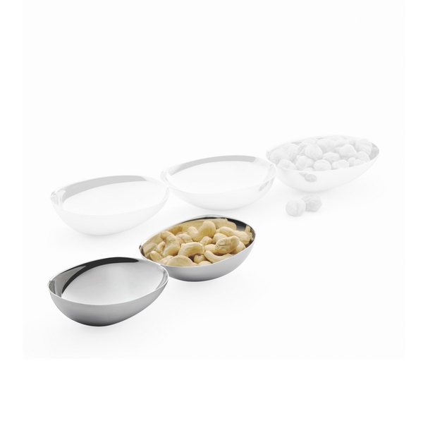 Philippi Collana Mirror-Polished Snack Bowl Duo