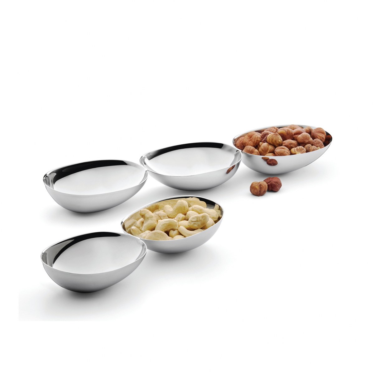 Philippi Collana Mirror-Polished Snack Bowl Trio – image 2