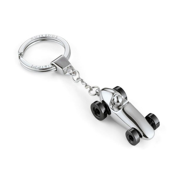 Philippi Silberpfeil Racing Car Keyring – Polished Nickel