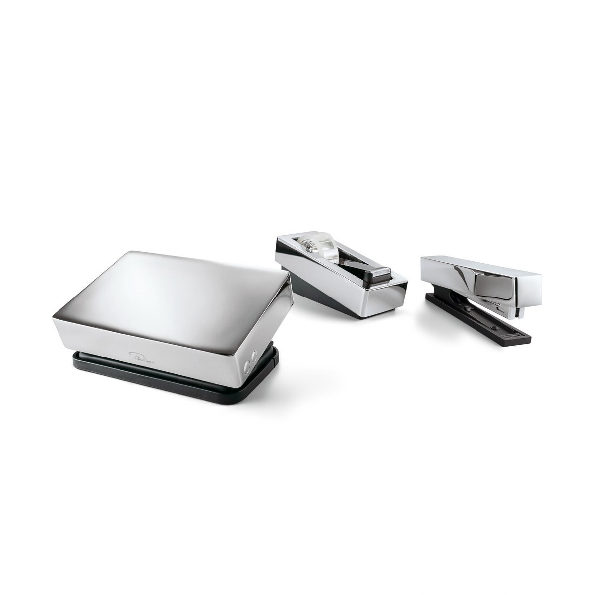 Philippi Cap Hole Punch – Polished Nickel & Matt Black – image 3