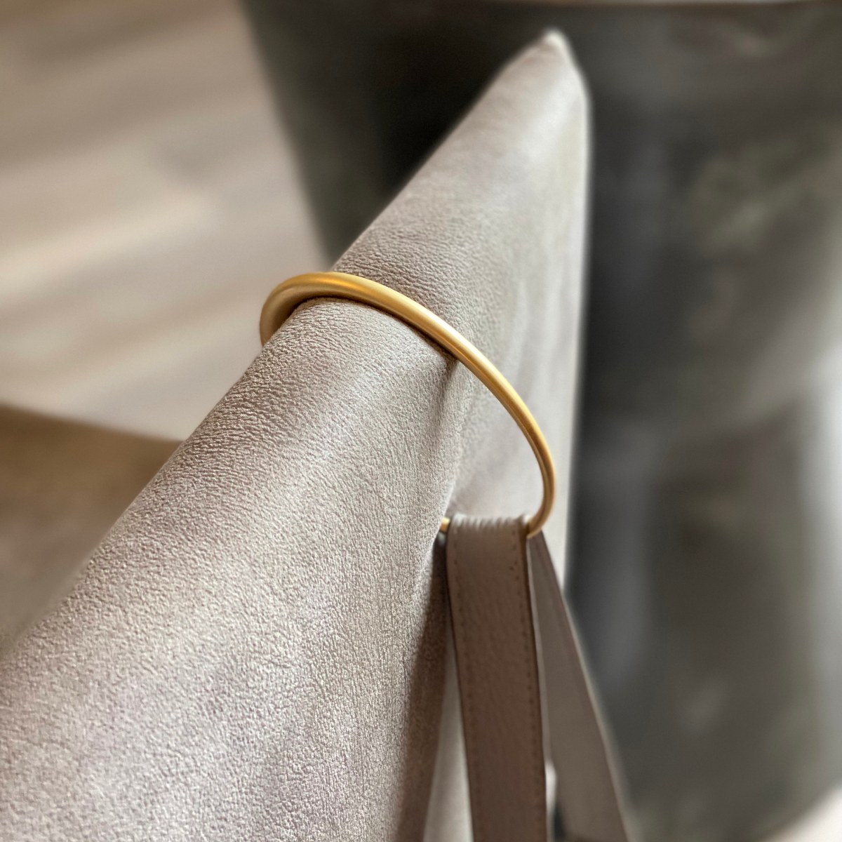 Philippi C Handbag Hook – Matt Gold Table Bag Hanger – image 8