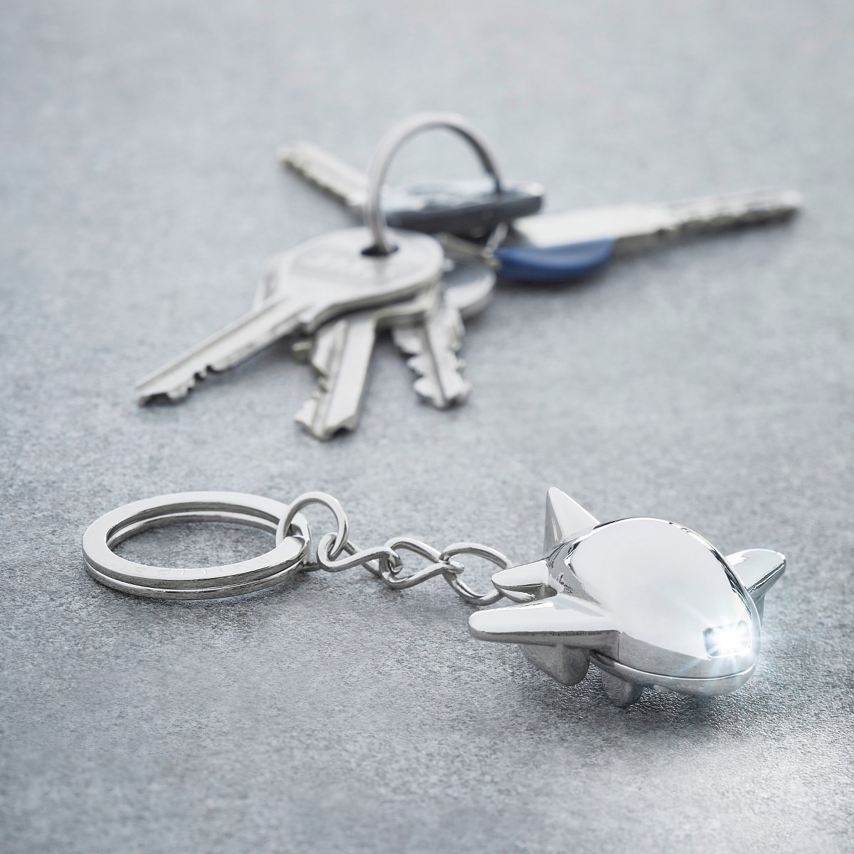 Philippi Flying Willy Light-Up Aeroplane Keyring – image 2