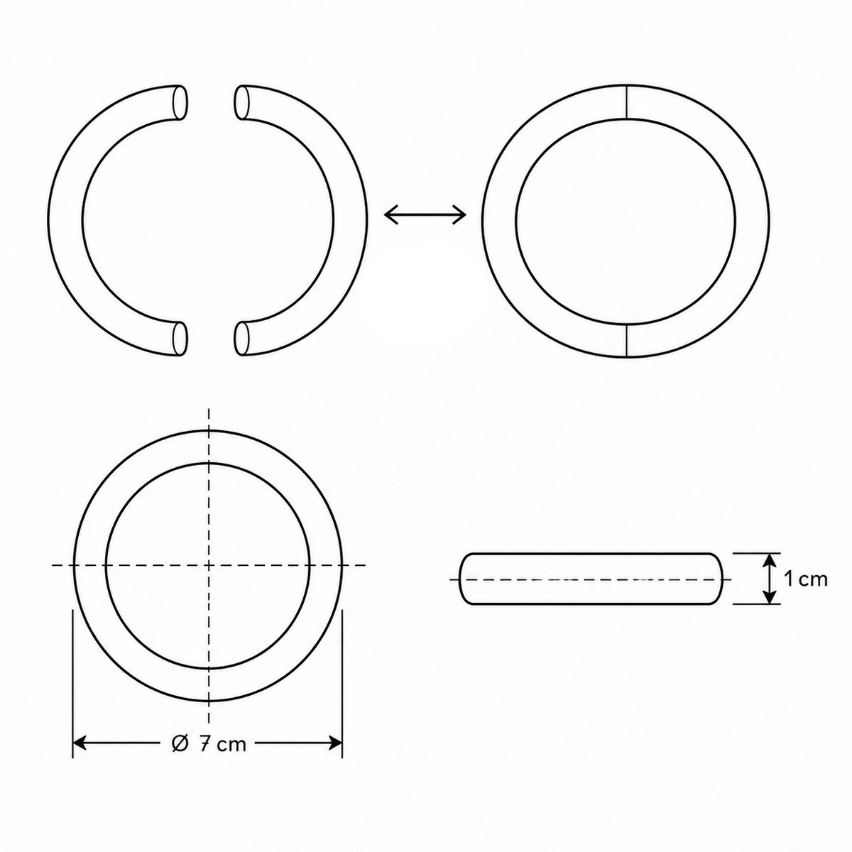 Philippi Ring Magnetic Card & Photo Holder – image 2