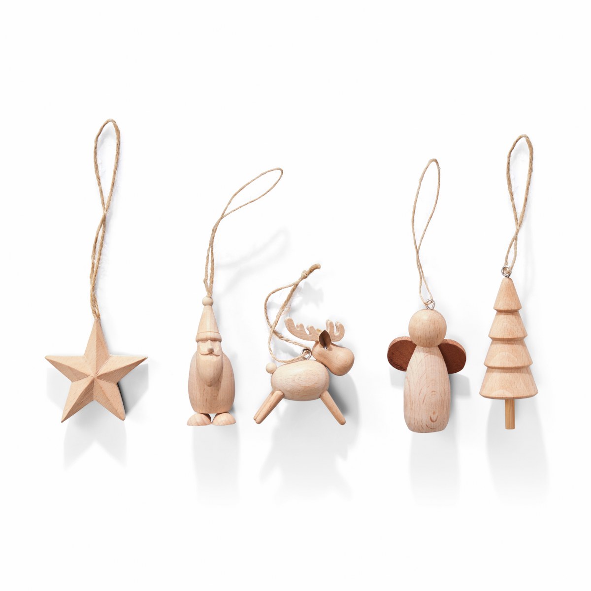 Philippi Nes Beechwood Star Hanging Decoration – image 2