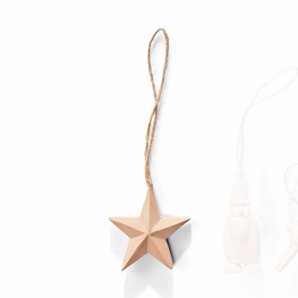 Philippi Nes Beechwood Star Hanging Decoration